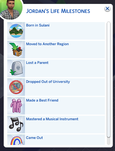 Memory Panel Memory Panel: a Sims 4 Mod for Lifelong Memories – Lumpinou's Sims 4 mods