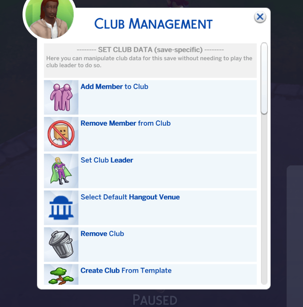 Club Management: an in-depth Sims 4 mod for clubs and club system options